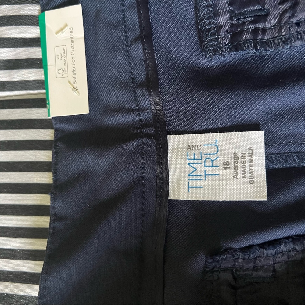 Navy blue pants